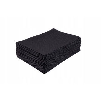 Cellulose sanitary pad - 50 pcs - black