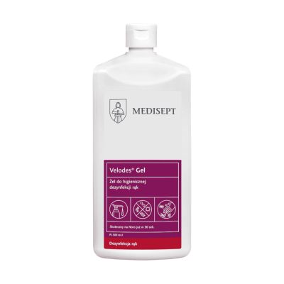 Żel do higienicznej dezynfekcji skóry MEDISEPT Velodes Gel 500ml