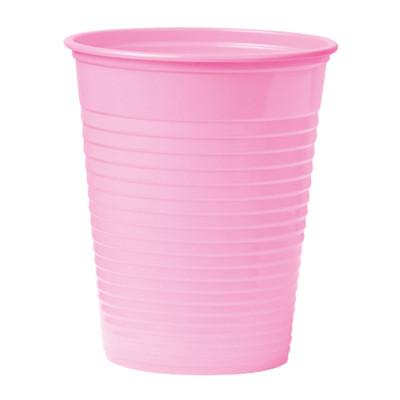Jednorazowe Kubeczki na wodę - Różowe - 200ml - 100 pcs