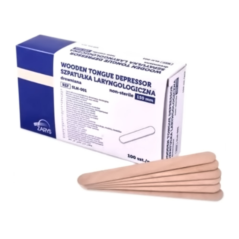 Spatules en bois stériles - 100 pièces