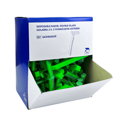 Rasoirs bio jetables 50pcs.