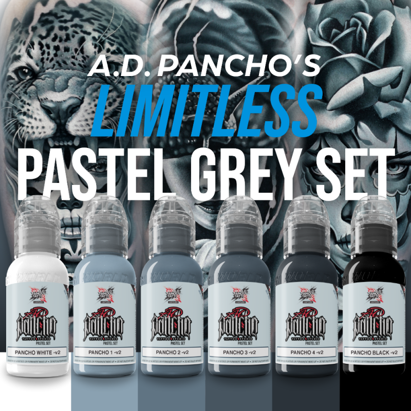 Weltberühmte Limitless A.D. Pancho Pastell Set v2 30ml x 6szt.