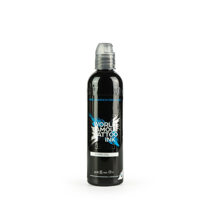 World Famous Limitless Charcoal Grey Wash 120ml