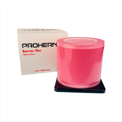 Rosa selbstklebende perforierte Folie 10x15cm - 1200Stück