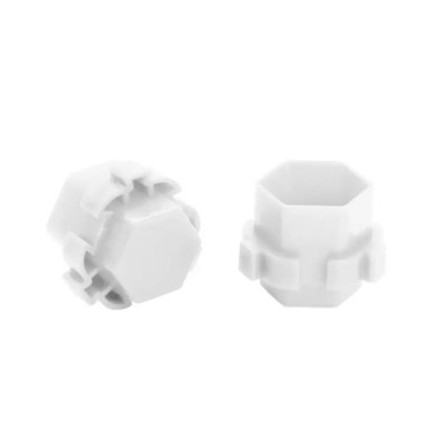 Modułowe kubeczki do tuszu - Białe - 200pcs